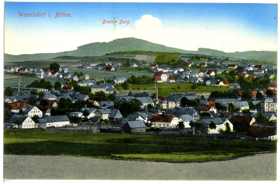 16995-Warnsdorf-1913-Breiter Berg-Brück & Sohn Kunstverlag