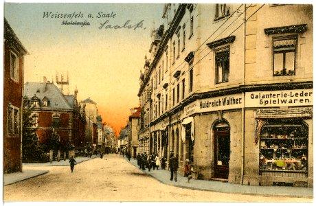 21219-Weißenfels-1919-Saalstraße-Brück & Sohn Kunstverlag