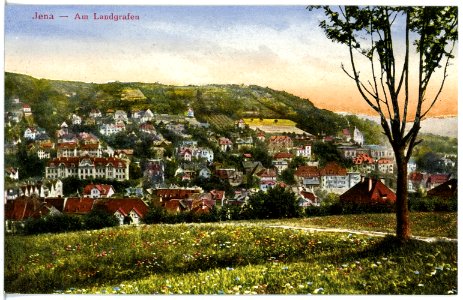 21257-Jena-1919-am Landgrafen-Brück & Sohn Kunstverlag