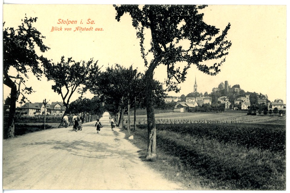 16825-Stolpen-1913-Blick von Altstadt aus-Brück & Sohn Kunstverlag
