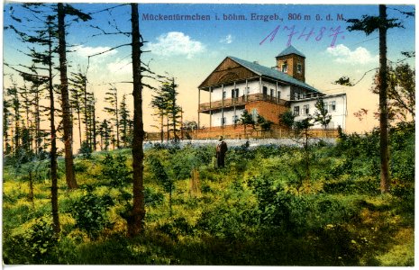 17487-Mückentürmchen-1914-Bei Krupka (Graupen)-Brück & Sohn Kunstverlag