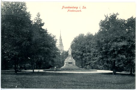 16555-Frankenberg-1913-Friedenspark-Brück & Sohn Kunstverlag
