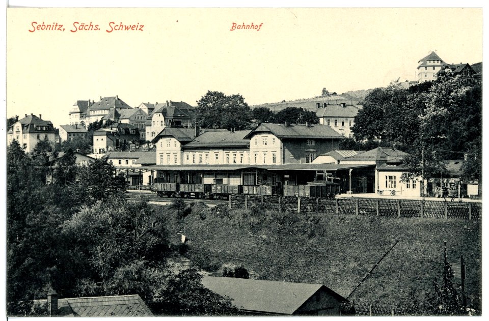 16982-Sebnitz-1913-Bahnhof-Brück & Sohn Kunstverlag
