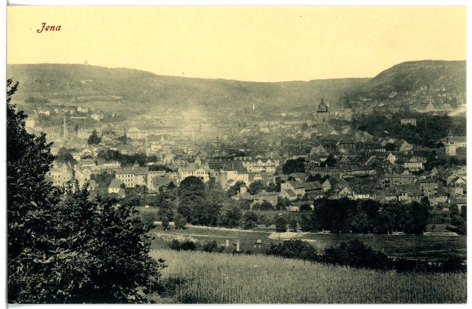21260-Jena-1919-Blick auf Jena-Brück & Sohn Kunstverlag