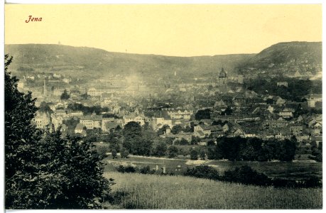 21260-Jena-1919-Blick auf Jena-Brück & Sohn Kunstverlag