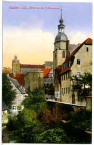 17406-Colditz-1914-Schloßgasse-Brück & Sohn Kunstverlag
