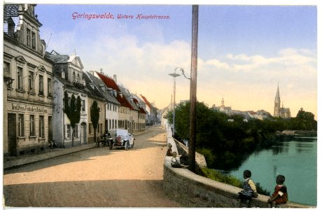 16835-Geringswalde-1913-Untere Hauptstraße-Brück & Sohn Kunstverlag