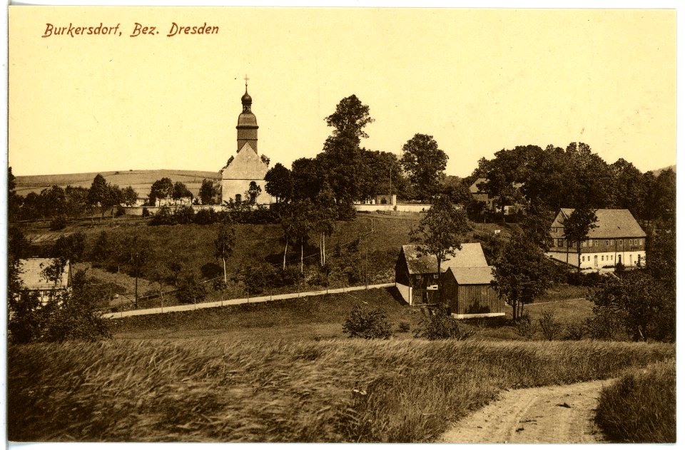 20920-Burkersdorf (Frauenstein)-1918-Blick auf Burkersdorf-Brück & Sohn Kunstverlag