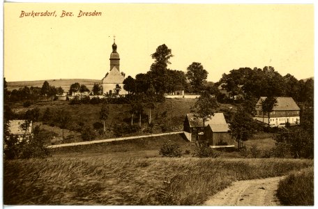 20920-Burkersdorf (Frauenstein)-1918-Blick auf Burkersdorf-Brück & Sohn Kunstverlag