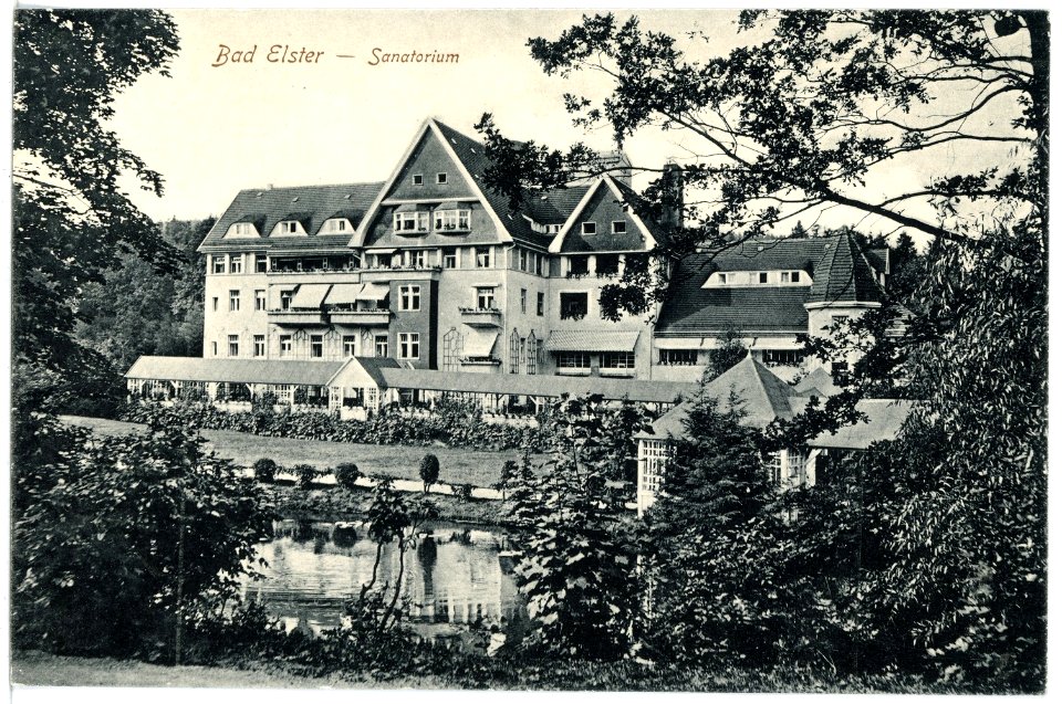 16900-Bad Elster-1913-Sanatorium-Brück & Sohn Kunstverlag