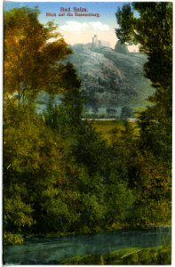 20899-Bad Sulza-1918-Blick auf die Sonnenburg-Brück & Sohn Kunstverlag