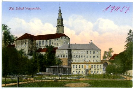 17457-Weesenstein-1914-Schloß-Brück & Sohn Kunstverlag