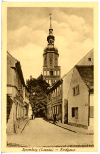 20953-Spremberg-1918-Kirchgasse-Brück & Sohn Kunstverlag