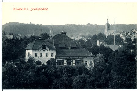 16511-Waldheim-1913-Blick auf Waldheim-Brück & Sohn Kunstverlag