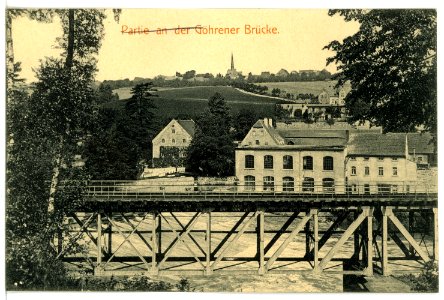 16493-Göhren (Wechselburg)-1913-Göhrener Brücke-Brück & Sohn Kunstverlag