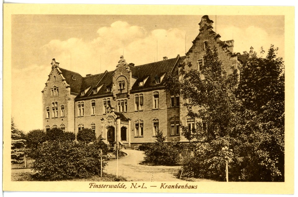 20925-Finsterwalde-1918-Krankenhaus-Brück & Sohn Kunstverlag