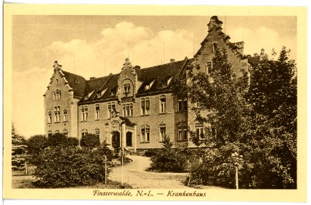 20925-Finsterwalde-1918-Krankenhaus-Brück & Sohn Kunstverlag