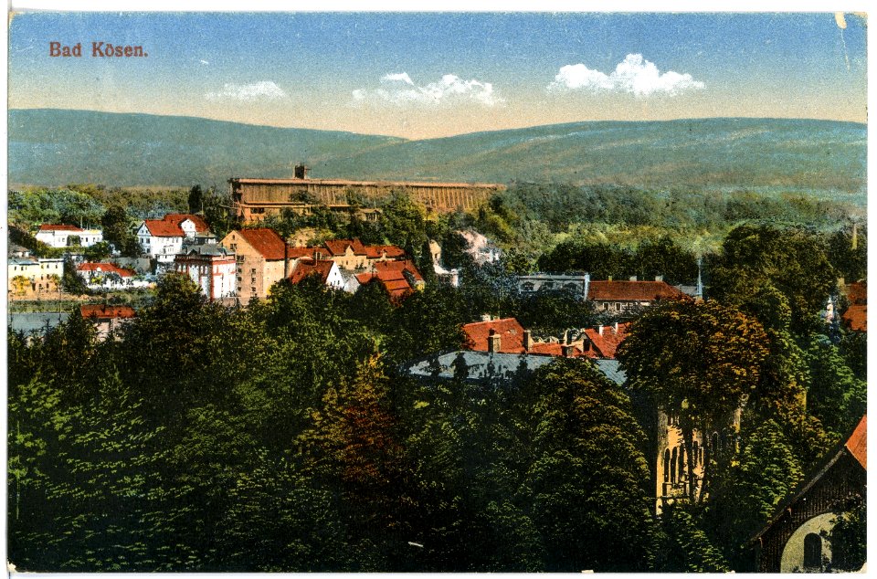 20982-Bad Kösen-1918-Blick auf Bad Kösen-Brück & Sohn Kunstverlag