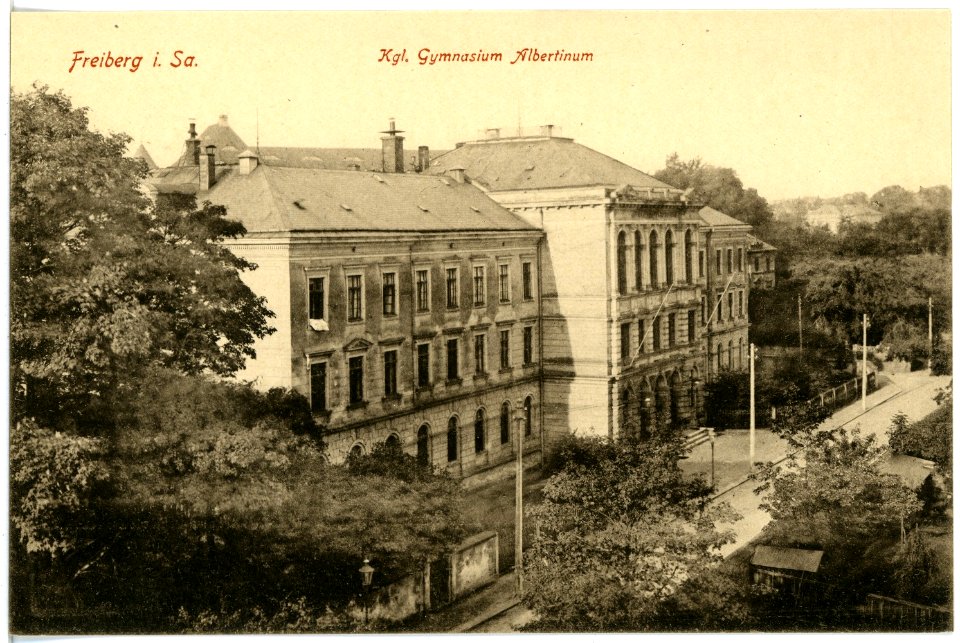 17277-Freiberg-1914-Gymnasium Albertinum-Brück & Sohn Kunstverlag