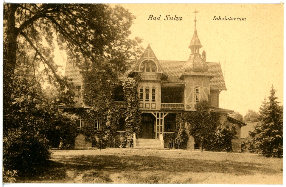 20910-Bad Sulza-1918-Inhalatorium-Brück & Sohn Kunstverlag