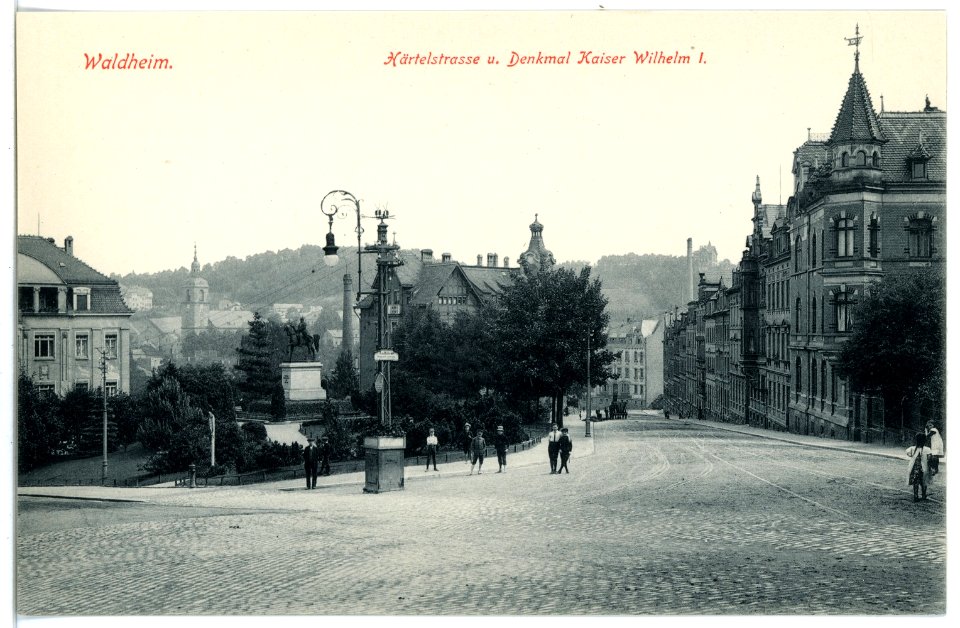 16515-Waldheim-1913-Härtelstraße-Brück & Sohn Kunstverlag