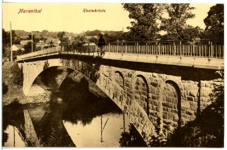 21331-Marienthal-1919-Klosterbrücke-Brück & Sohn Kunstverlag