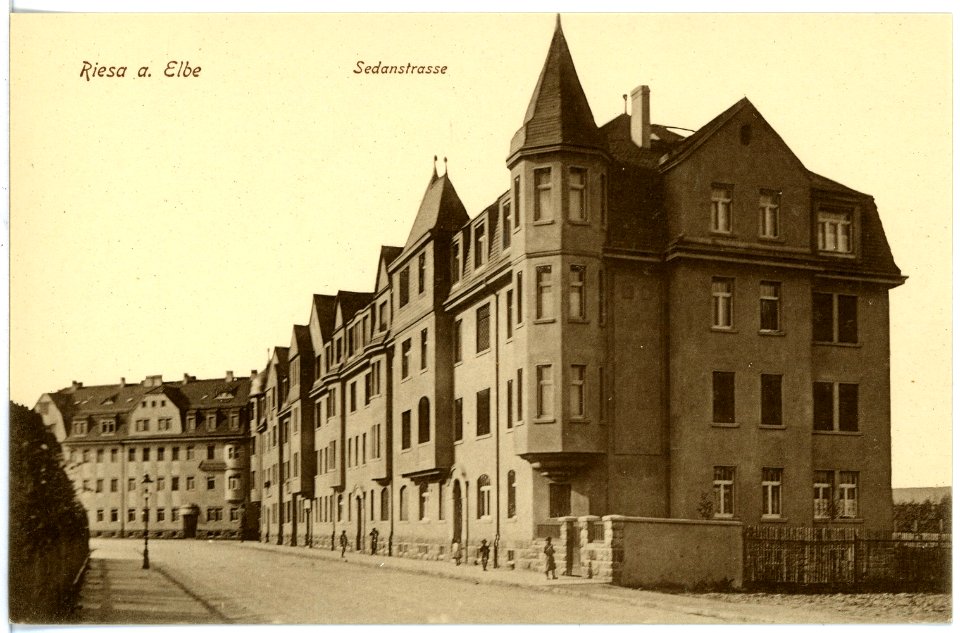 17178-Riesa-1913-Sedanstraße-Brück & Sohn Kunstverlag
