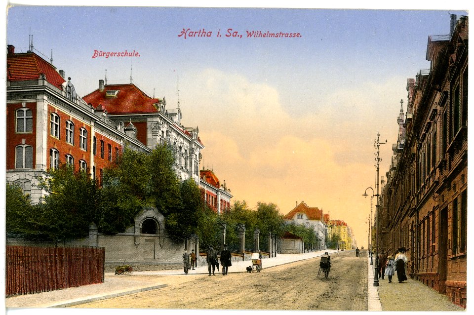 16886-Hartha-1913-Wilhelmstraße-Brück & Sohn Kunstverlag