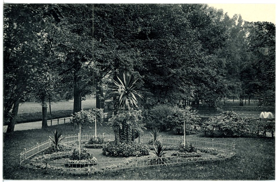 16999-Grimma-1913-Schwanenteich Anlage-Brück & Sohn Kunstverlag