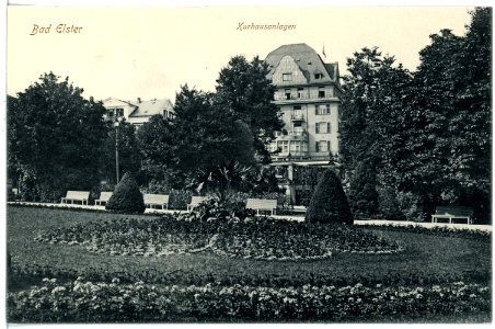 16899-Bad Elster-1913-Kurhausanlagen-Brück & Sohn Kunstverlag