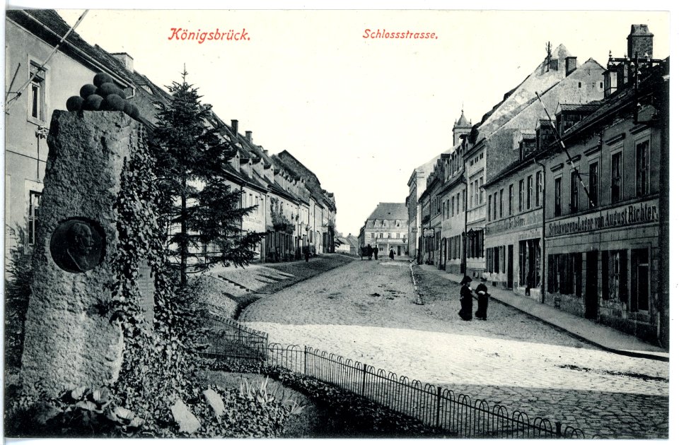 17221-Königsbrück-1913-Schloßstraße-Brück & Sohn Kunstverlag