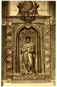 16779-Wittenberg-1913-Schloßkirche, Grabdenkmal Friedrich der Weisen-Brück & Sohn Kunstverlag