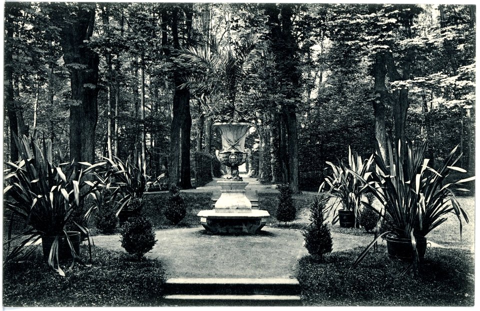 16577-Lichtenwalde-1913-Schloßpark-Brück & Sohn Kunstverlag