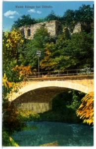 16797-Döbeln-1913-Ruine Kämpe-Brück & Sohn Kunstverlag