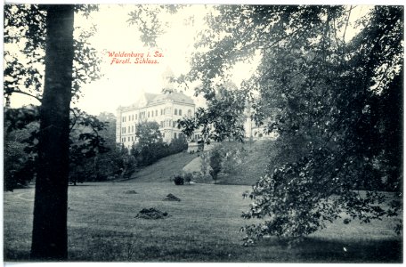 16542-Waldenburg-1913-Fürstliches Schloß-Brück & Sohn Kunstverlag