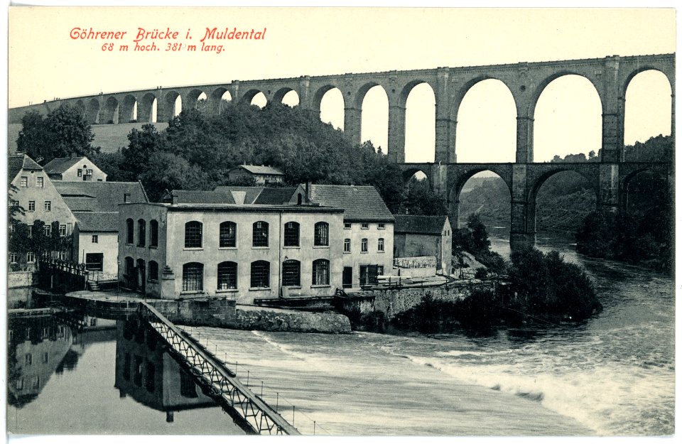 16568-Göhren (Wechselburg)-1913-Brücke-Brück & Sohn Kunstverlag