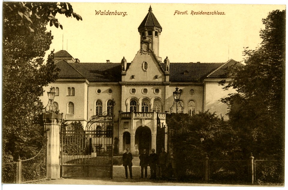 16602-Waldenburg-1913-Schloß-Brück & Sohn Kunstverlag