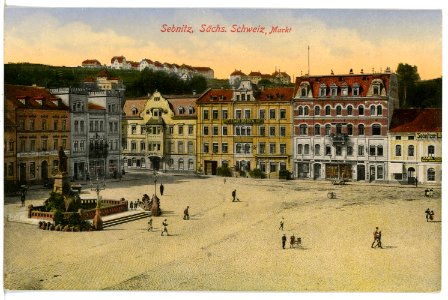 17114-Sebnitz-1913-Markt-Brück & Sohn Kunstverlag
