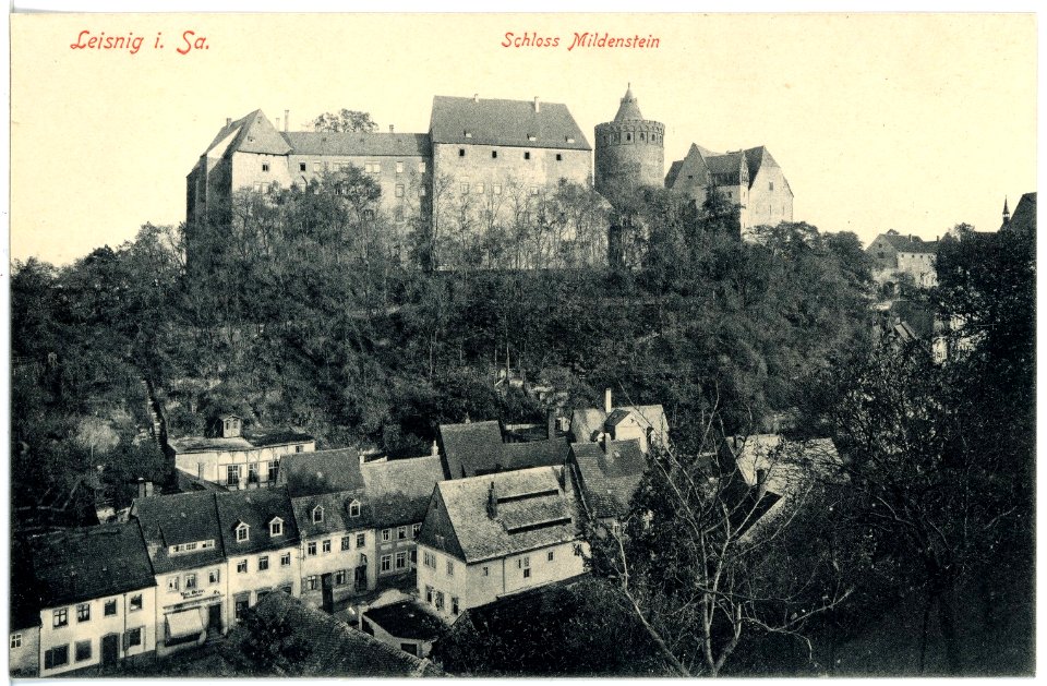 17232-Leisnig-1913-Schloß Mildenstein-Brück & Sohn Kunstverlag