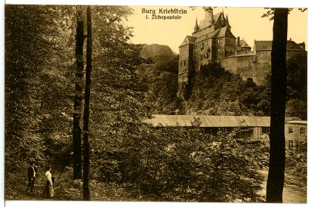 16523-Kriebstein-1913-Burg-Brück & Sohn Kunstverlag