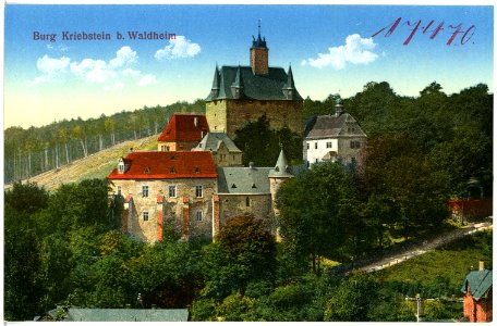17470-Kriebstein-1914-Burg-Brück & Sohn Kunstverlag