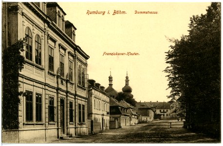 17196-Rumburg-1913-Dammstraße-Brück & Sohn Kunstverlag