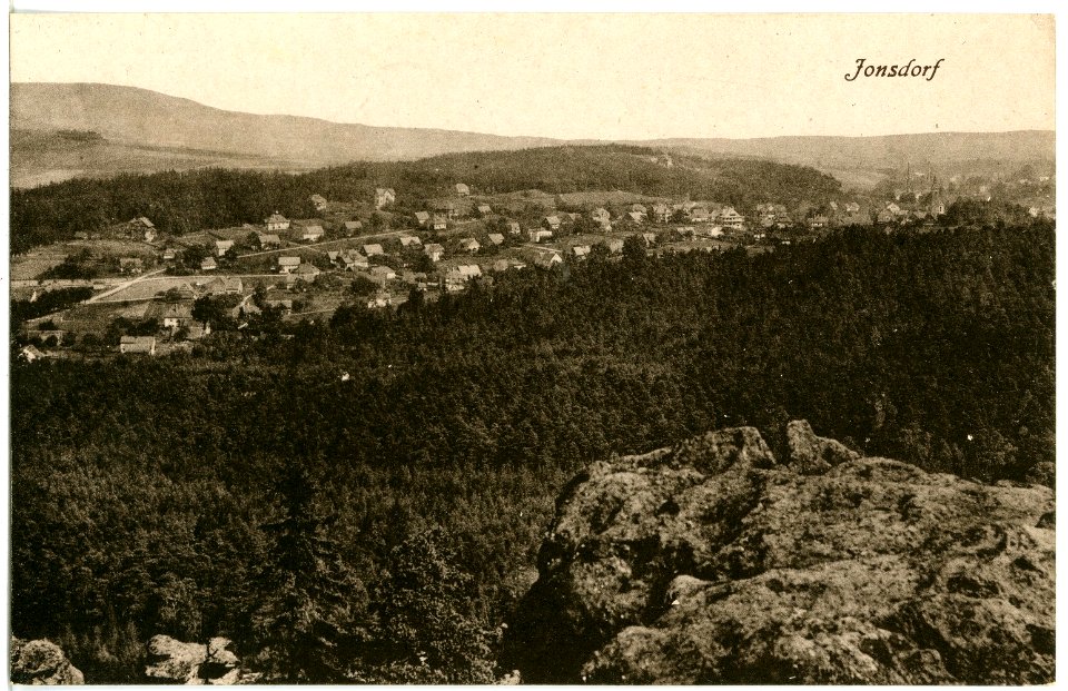 21318-Jonsdorf-1919-Blick auf Jonsdorf-Brück & Sohn Kunstverlag