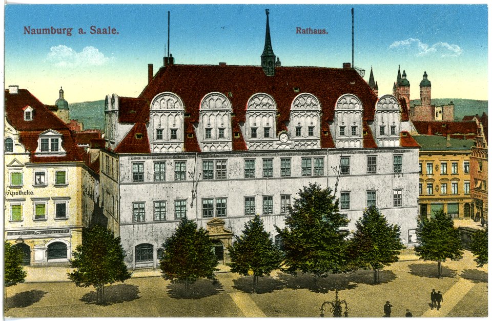17461-Naumburg-1914-Rathaus-Brück & Sohn Kunstverlag