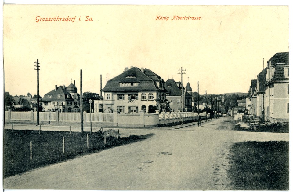 16845-Großröhrsdorf-1913-König-Albert-Straße-Brück & Sohn Kunstverlag