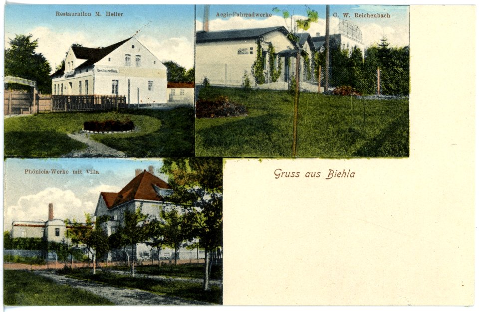 17136-Biela-1913-verschiedene Ortsansichten-Brück & Sohn Kunstverlag