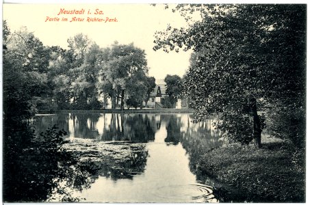 16811-Neustadt-1913-Artur-Richter-Park-Brück & Sohn Kunstverlag