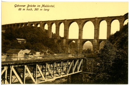 16569-Göhren (Wechselburg)-1913-Brücke-Brück & Sohn Kunstverlag