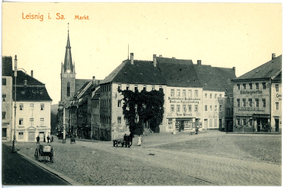 17190-Leisnig-1913-Markt-Brück & Sohn Kunstverlag