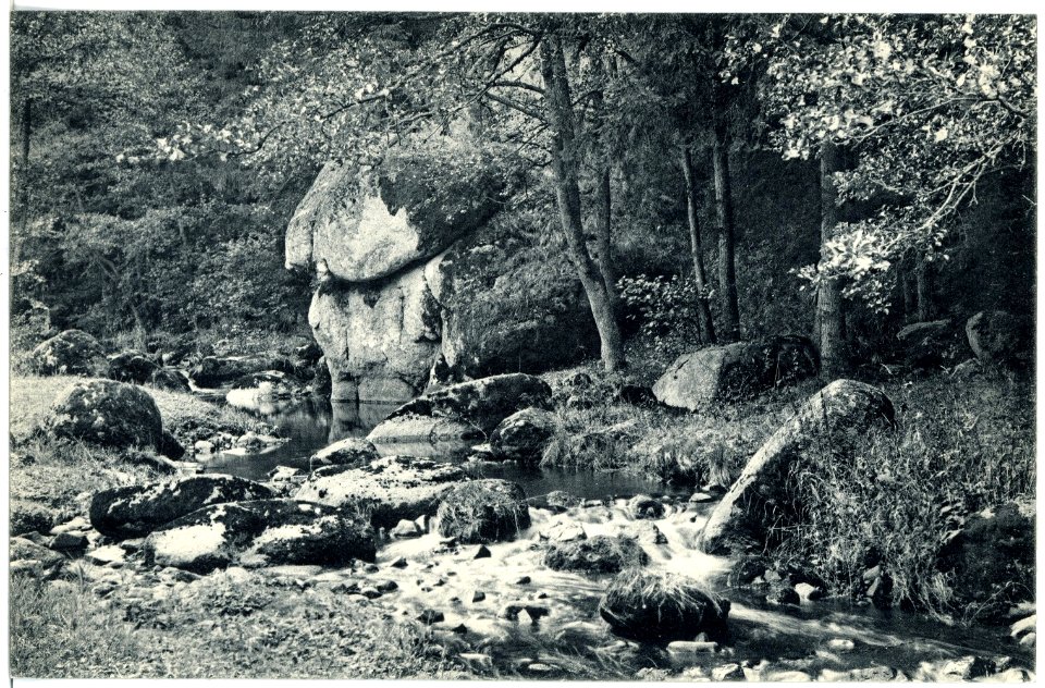 17243-Karlsbad-1913-Partie an der Donawitzer Mühle-Brück & Sohn Kunstverlag